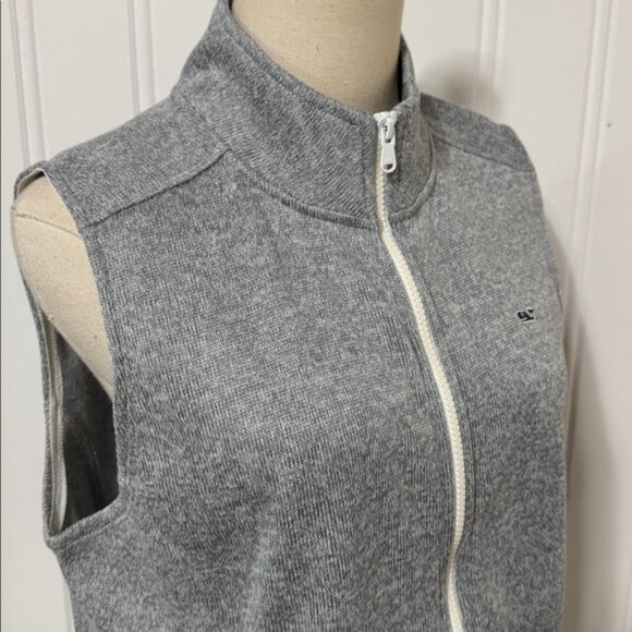 NWT Vineyard Vines Woman’s Fleece Vest size L - Picture 7 of 11